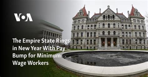 The Empire State rings in the new year with a pay bump for minimum-wage workers